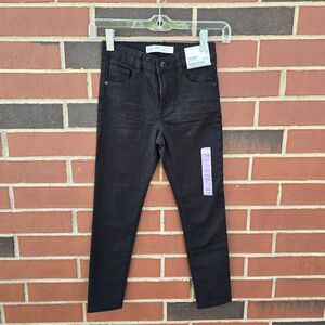 NEW Primark Denim Co Black Skinny Jeans Cotton Elastane Jeggings Pants Sz 7-8
